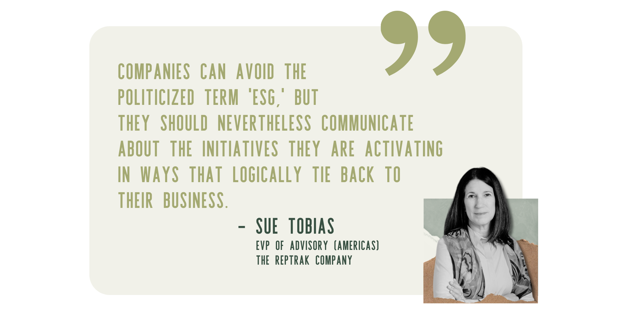 Sue Tobias Quote